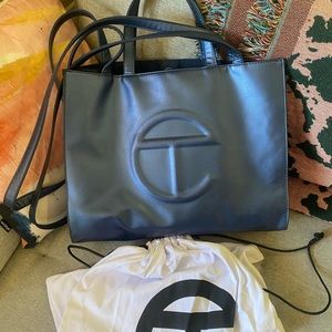 Medium cobalt Telfar with original dust bag